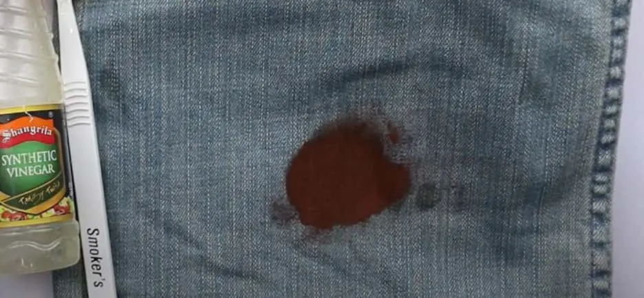 Does Coffee Stain Jeans, Coffee stain in jeans