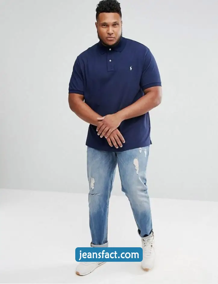 How Should Jeans Fit For Big Guys