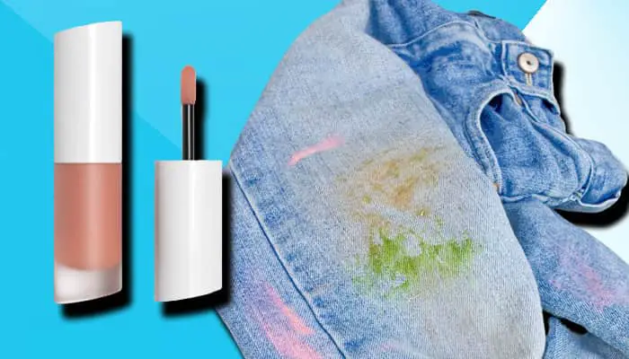 How To Get a Lip Gloss Stain Out of Jeans?