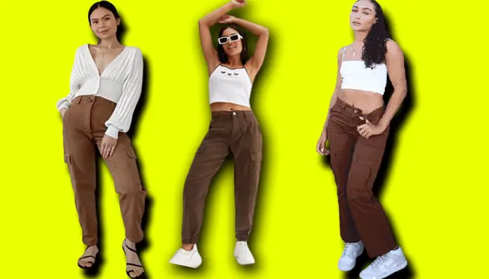 What To Wear With Brown Cargo Pants For Women?