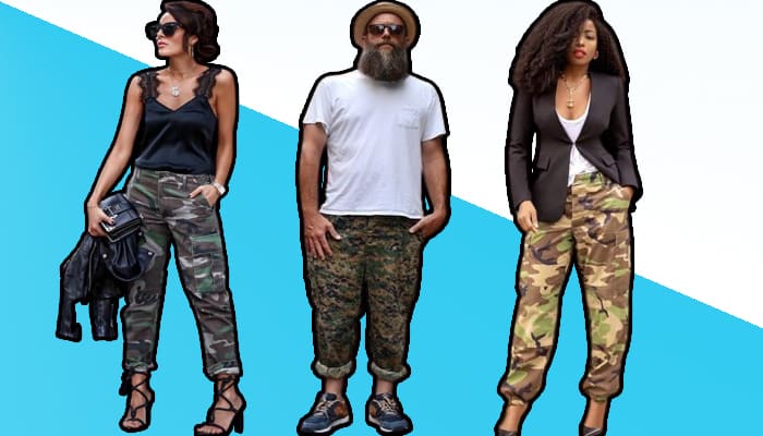 Outfit Ideas With Camo Cargo Pants For Men And Women