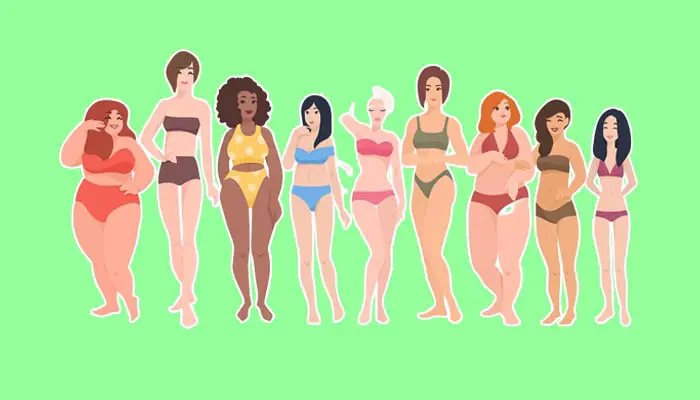 Women's Differents Body Type