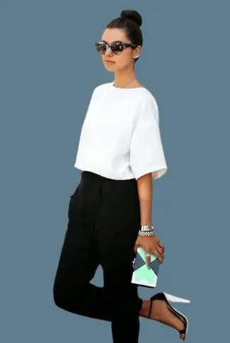 White Shirt Black Pants The Best Guide For Women 2023  Fashion Canons