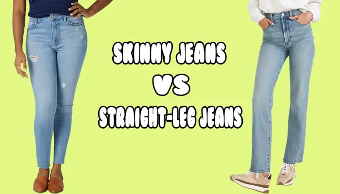 Skinny And Straight-leg Jeans