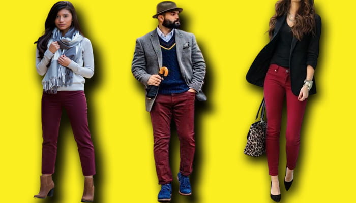 The 9 Best Colors To Wear With Burgundy Pants | Fit Mommy In Heels