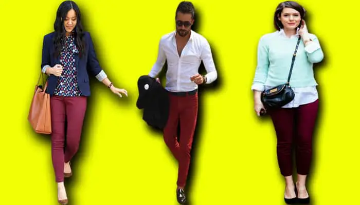 What Colors Go With Maroon Pants?