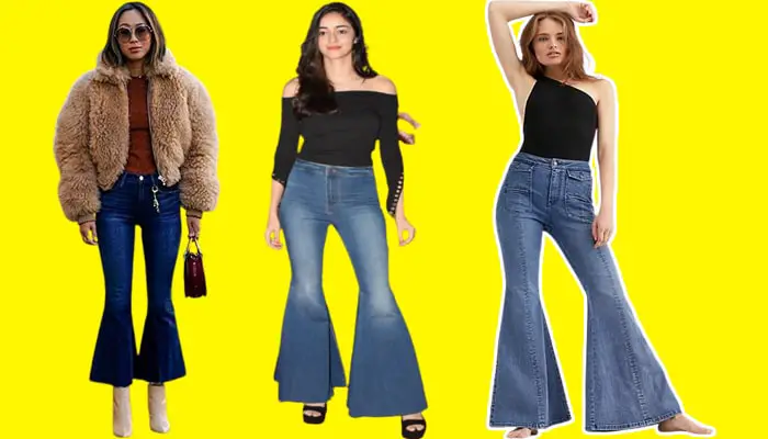 What Are Flared Jeans? Difference Between Flared Vs Bell Bottom Jeans