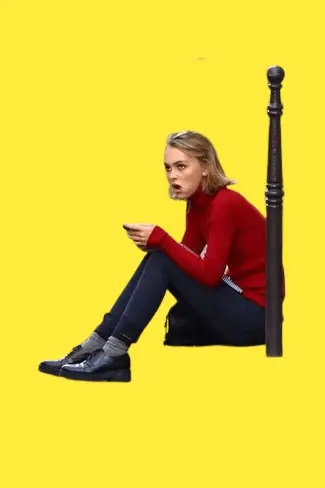 Red Turtleneck With Skinny Jeans