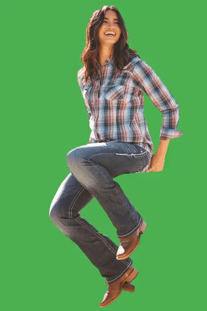 Plaid Shirt With Bootcut Jeans
