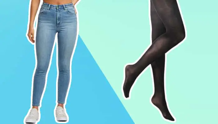 Wear Tights Under Skinny Jeans