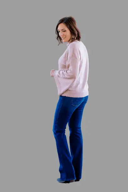 Bootcut jeans with Lightweight Sweaters