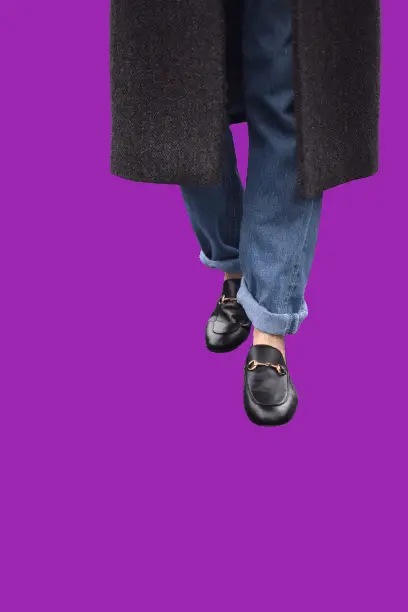 Loafers With Baggy Jeans