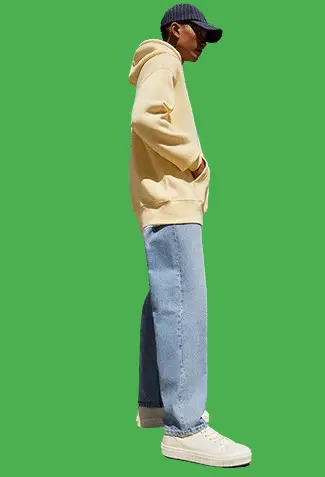 Hoodie With Baggy Jeans For Men