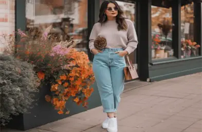 How to Style High-Waisted Mom Jeans? 9 Outfit Perfect Outfit Ideas