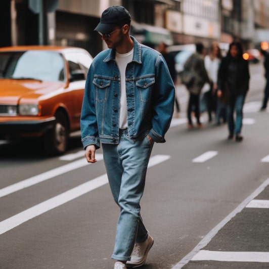 A Guide to Casual Cool for Men: How To Style Dad Jeans?