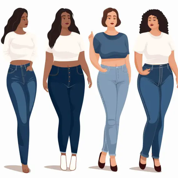 What body type can you wear boyfriend jeans