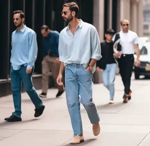 A Guide to Casual Cool for Men: How To Style Dad Jeans?