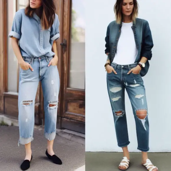 What Is The Difference Between Boyfriend Jeans And Girlfriend Jeans?