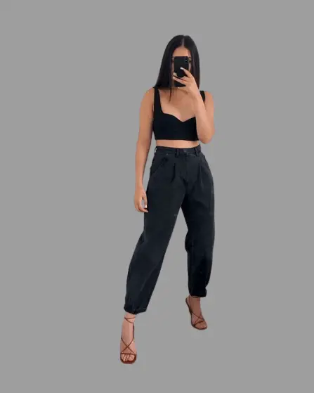 Ankle Pants With Crop Top, ankle pants for women