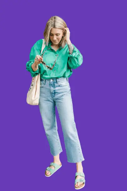 Birkenstock With Cropped Jeans, what Shoes to Wear With Cropped Jeans