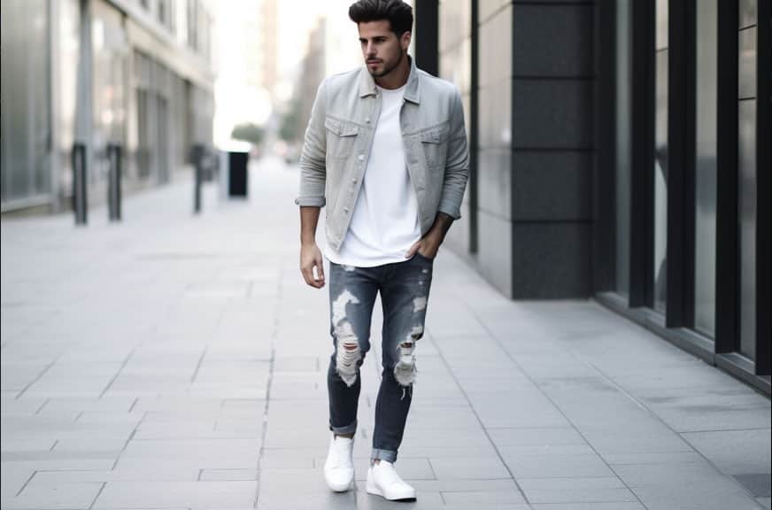 Style Tips for Guys: How to Wear Ripped Jeans?