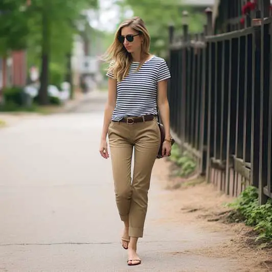 Trendy outfits with khaki pants