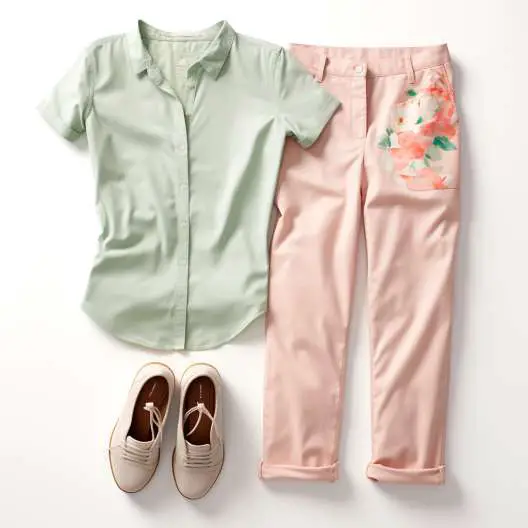 Carhartt Pants with Pastel Tops
