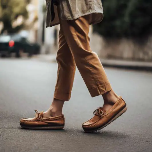 Loafers and Moccasins With Khaki Pants
