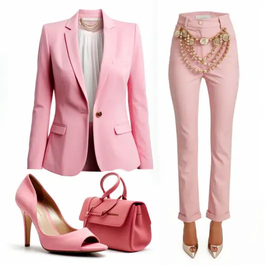 Outfit ideas for pink pants