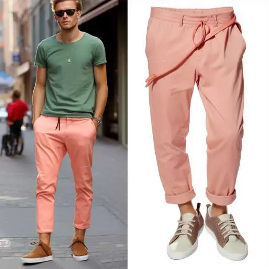 Long Sleeve T-shirt with Pink Pants