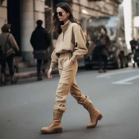 Ankle Boots With Khaki Pants