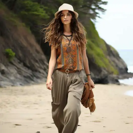 Carhartt Pants with Flowy Tops