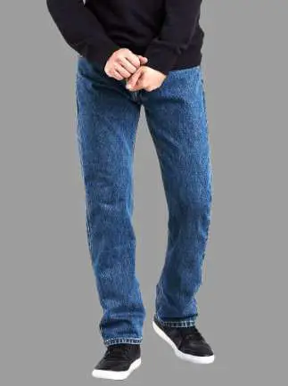 Levi 505 Regular Fit vs Straight Fit jeans