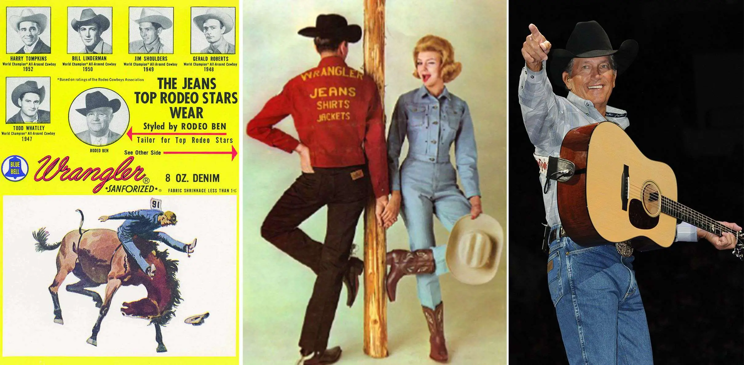 history of wrangler jeans