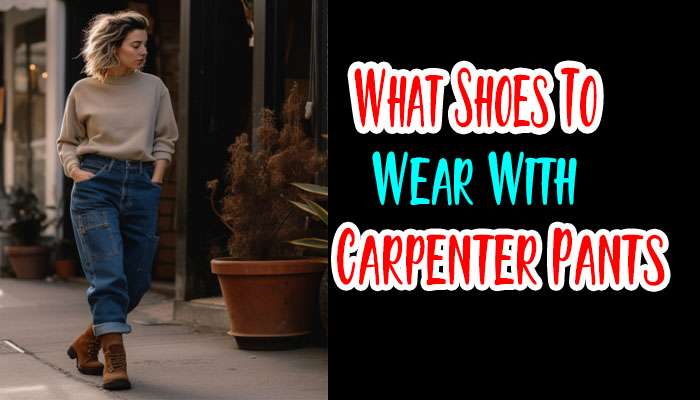 From Boots to Flats: What Shoes To Wear With Carpenter Pants?