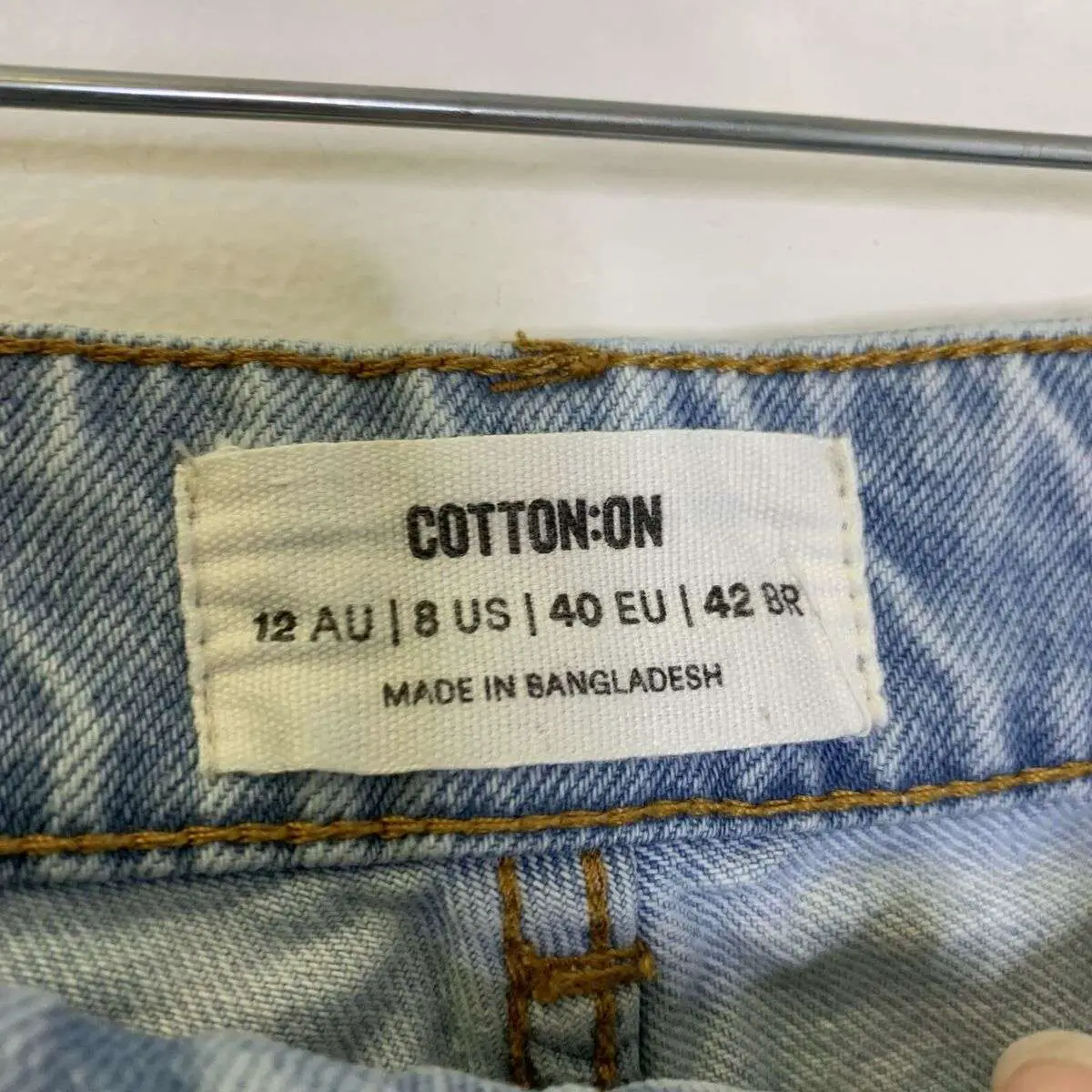 Cotton On Jeans Sizing Factors