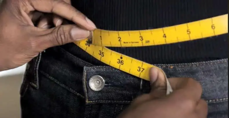 Jeans Waist Measurement