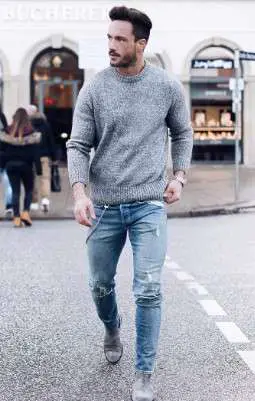 Sweater and Jeans to work wear