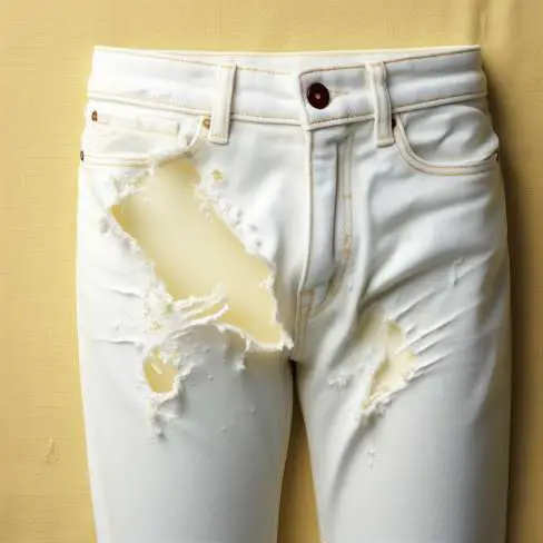 How to Get Food Stains Out of White Jeans 