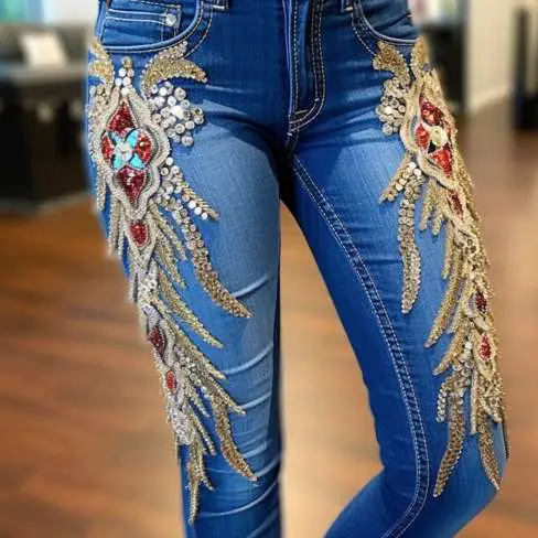 The Rise of Bling Jeans